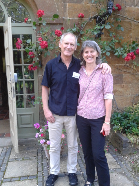 Prof Jelinek & his wife Sandra