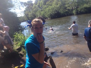 into the river on the mad monk xrunner